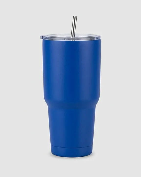 Thermal Mug 007, 850 ml, Royal Blue, front