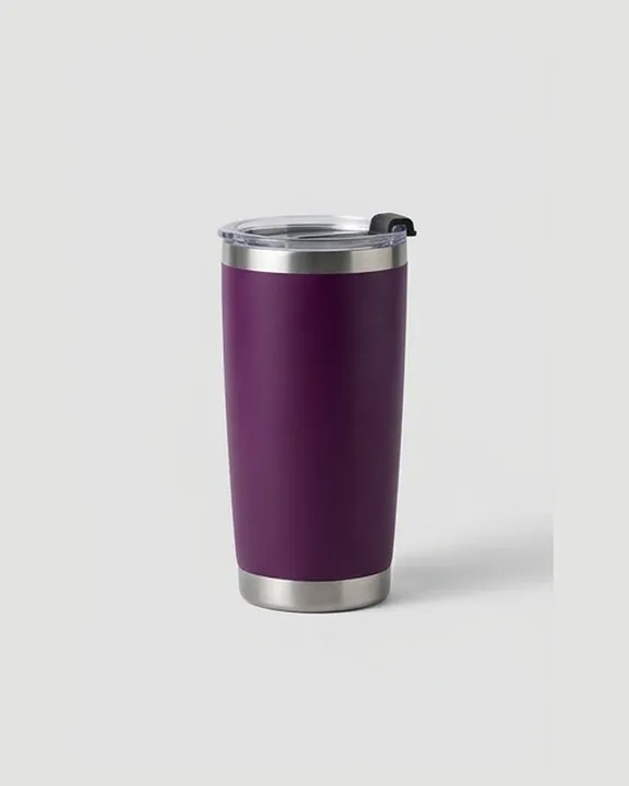 Thermal Mug 20 oz, Purple, front