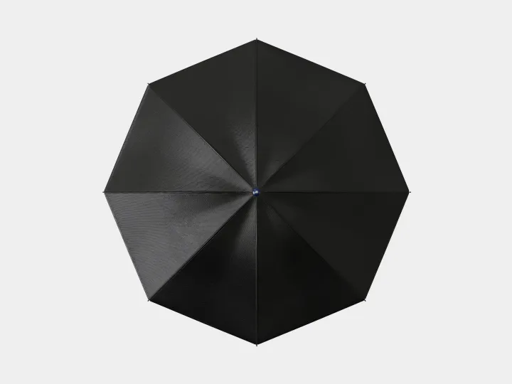 Golf umbrella, Black, front
