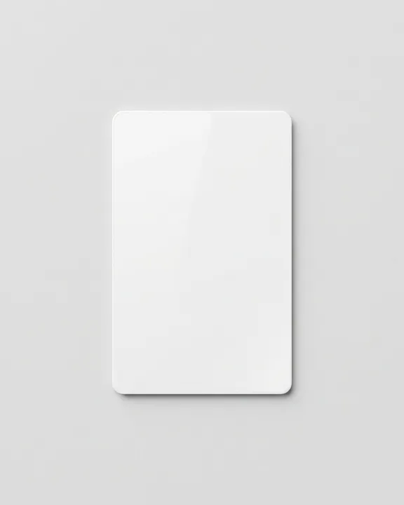 PVC ID Cards (Staff / Student), Blank PVC, front