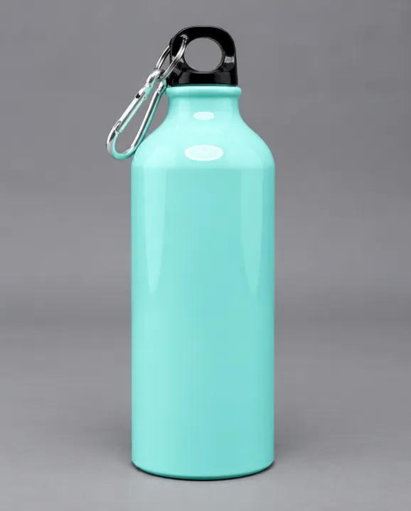 Sublimation Water Bottle 620 ml, Sky blue, front
