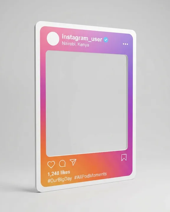 Instagram Photo-booth Frame