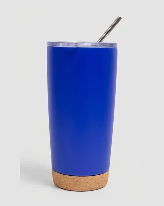 Thermal Mug 012, Blue, front