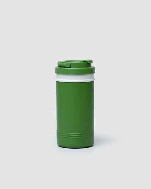 Thermal Mug 037, Green, front
