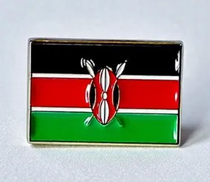 Kenya Flag Lapel Pin
