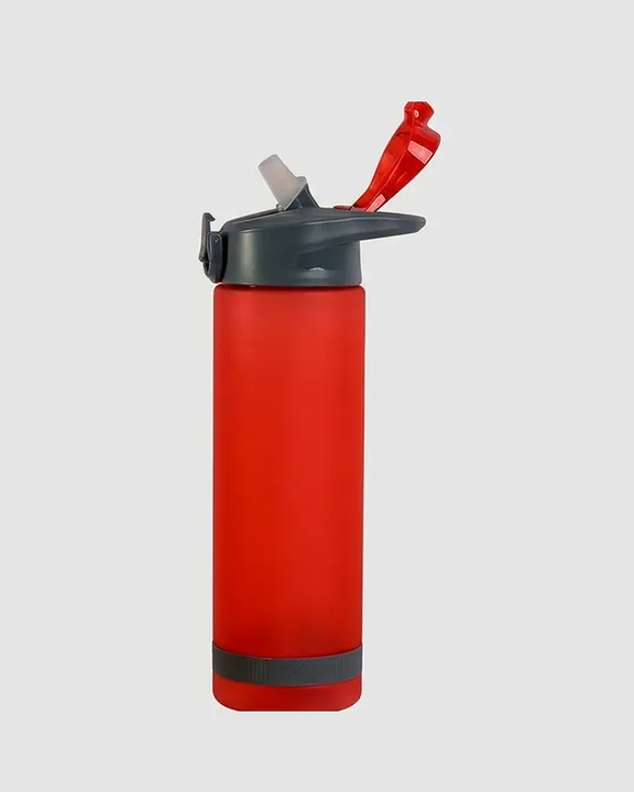 Plastic Water Bottle 900 ml, Red, front