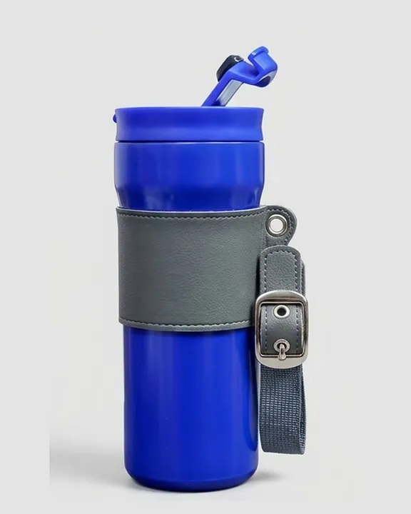 Thermal Mug, Blue, front