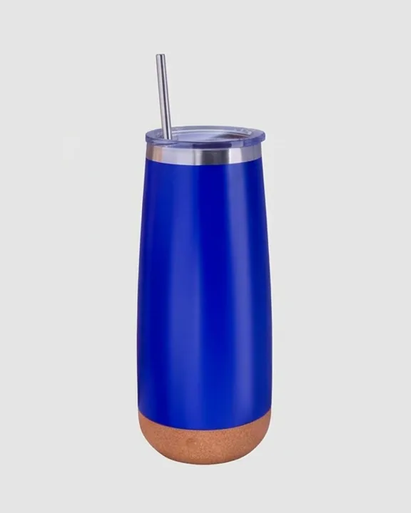 Thermal Mug, 650 ml, Royal Blue, front