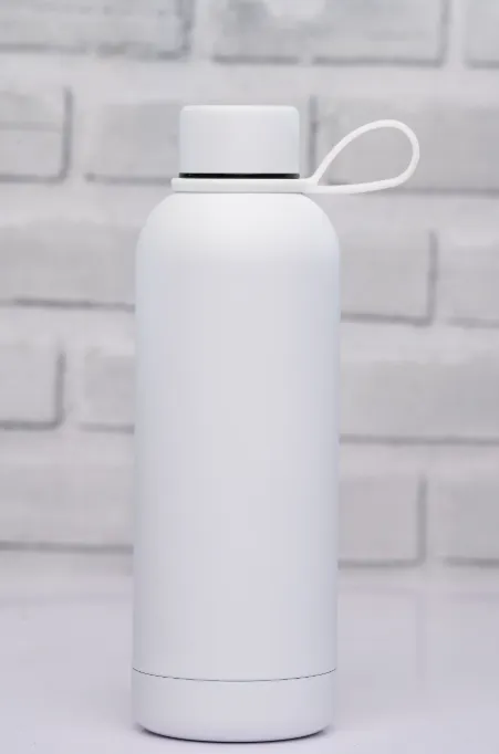 Skin feel flasks, Black, front