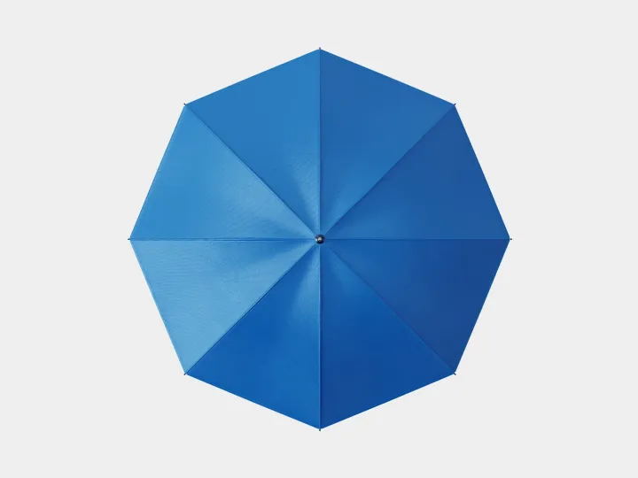 Golf umbrella, Royal blue, front