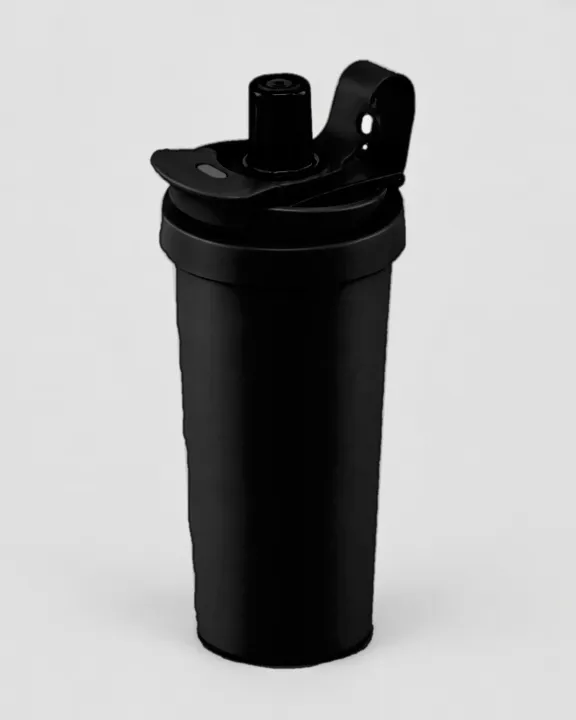 Branded Coffee Travel Mug (350-450 ml), Black, front
