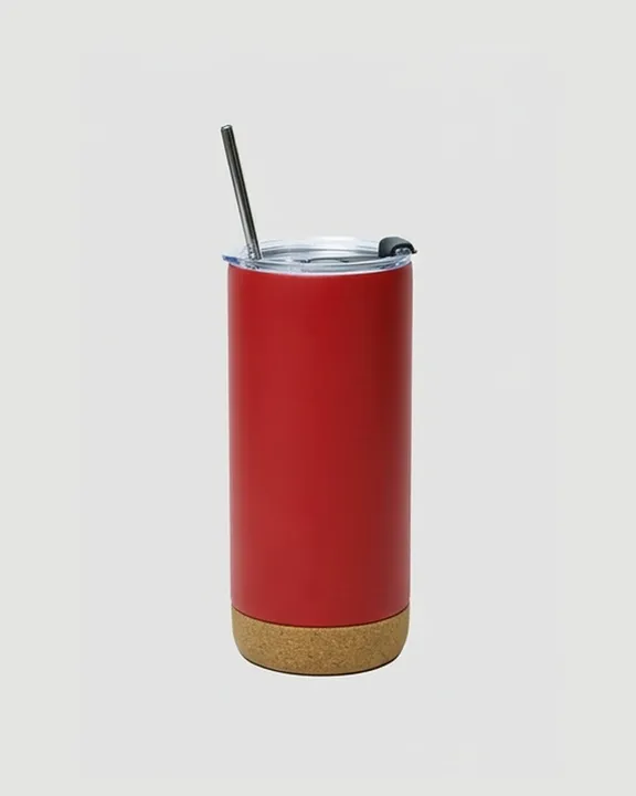 Thermal Mug TM040, 550 ml, Red, front