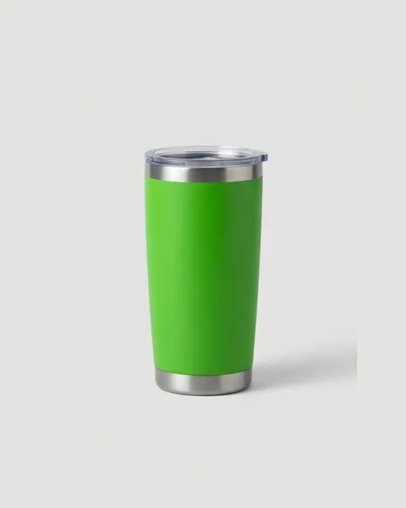 Thermal Mug 20 oz, Green, front