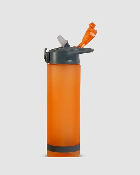 Plastic Water Bottle 900 ml, Orange, front