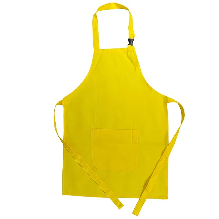 Apron, Yellow, front