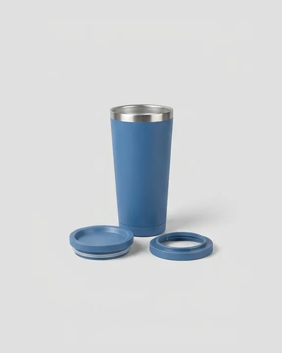 Stainless Steel Tumbler Mug 750 ml, As pictured, front