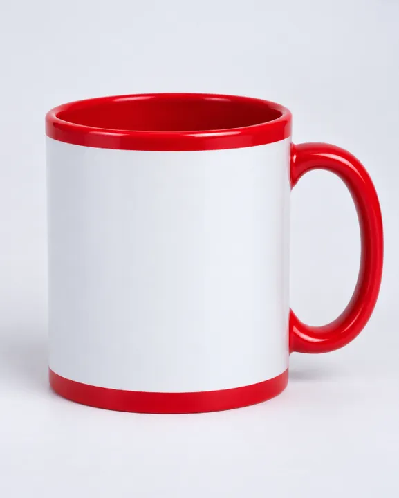 Patch Mug, Red, front