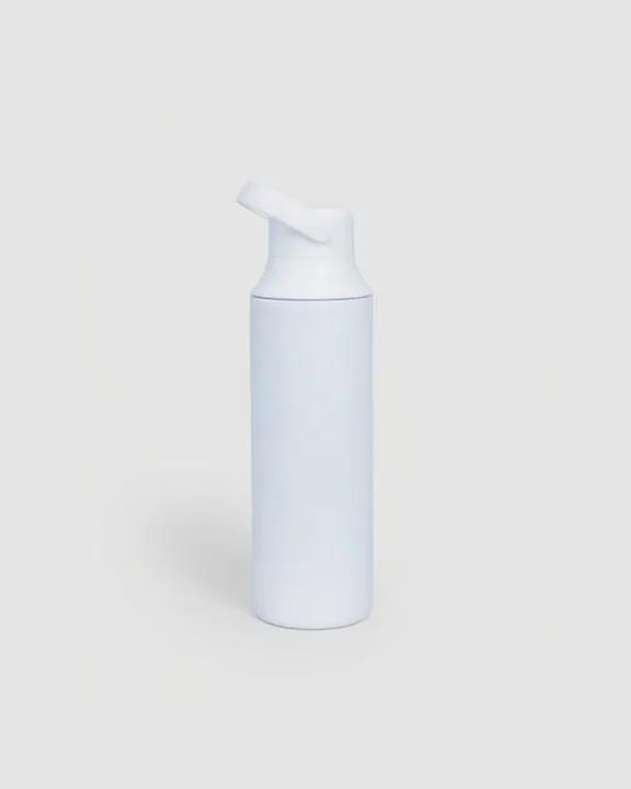 Thermal Flask 18, White, front