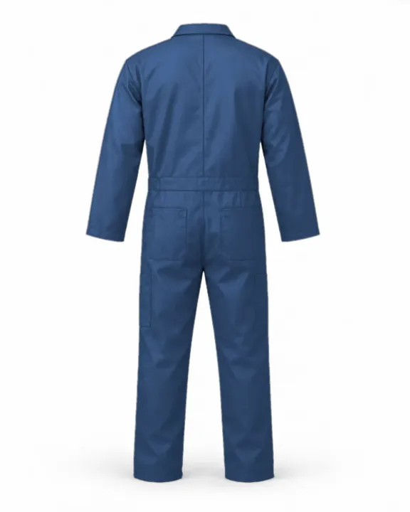 Branded Work Overall (Coverall), Navy, back