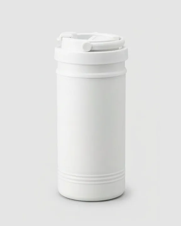 Thermal Mug 037, White, front