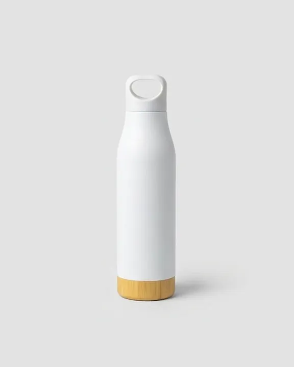 Thermal Flask TF014, 550 ml, White, front