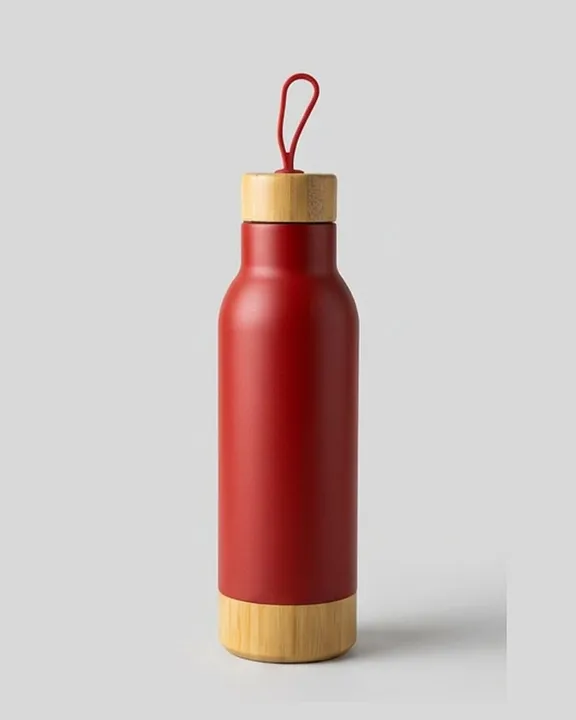 Thermal Flask TF013, Red, front