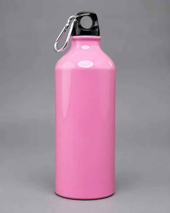 Sublimation Water Bottle 620 ml, Pink, front