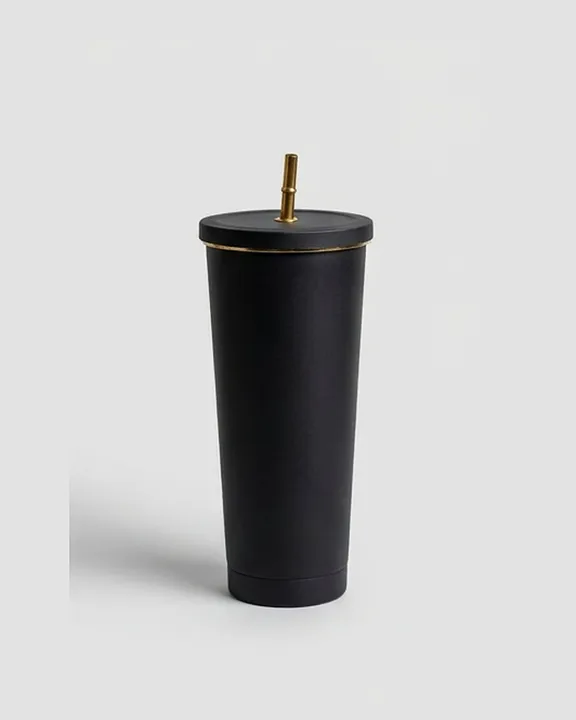 Thermal Mug 008, 750 ml, Black, front