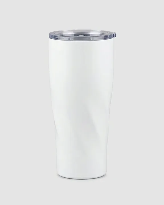 Thermal Mug 011, 600 ml, White, front