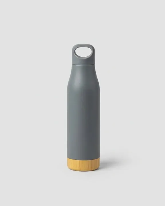 Thermal Flask TF014, 550 ml, Grey, front