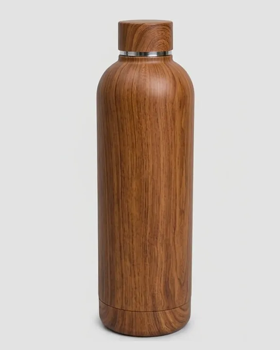 Thermal Flask 003, 750 ml, Wooden Brown, front