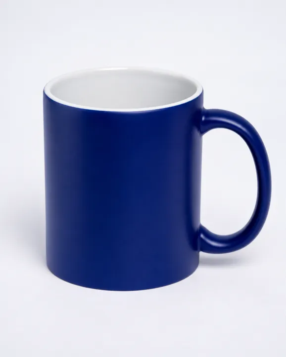 Magic Colour-Changing Mug, Blue, front